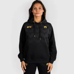 UFC Zenith by Venum Replica Hoodies Black/Gold