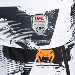 UFC Zenith Fight Week Rashguards Shortsleeve Black/White/Orange