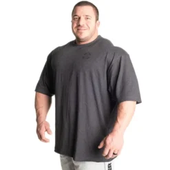 Union Iron Tee, Dark Grey Melange