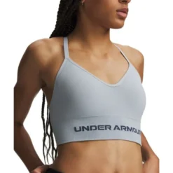 Vanish Seamless Low Bra Blue Fog