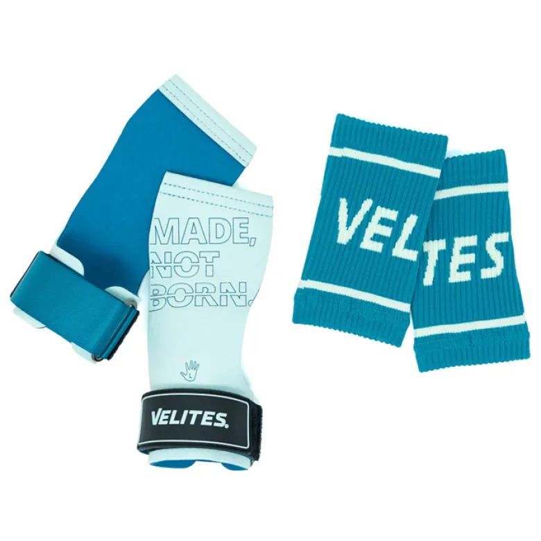 Velites Quad PRO Hand Grips Cyan Kit