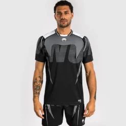 Venum Adrenaline Dry Tech T-shirt Black/Silver Grey