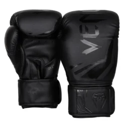 Venum Challenger 3.0 Boxing Gloves - Black/Black, 10oz