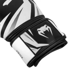Venum Challenger 3.0 Boxing Gloves - Black/White, 12oz