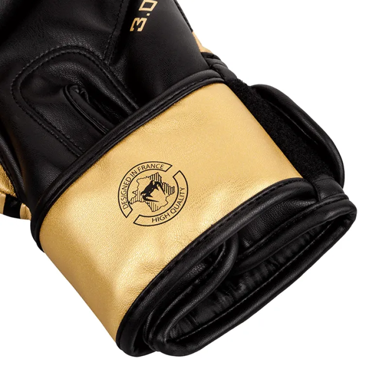 Venum Challenger 3.0 Boxing Gloves - Black/Gold, 10oz