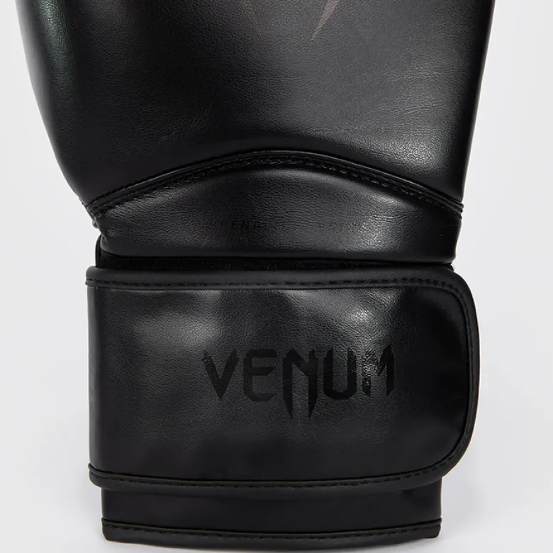 Venum Contender 1.5 Boxing Gloves, Black/Black, 10oz