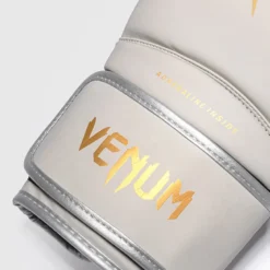 Venum Contender 1.5 Boxing Gloves Ivory/Gold, 12oz