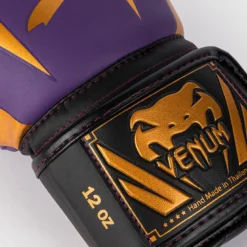 Venum Elite Boxing Gloves Dark Purple, 10oz