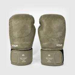 Venum Impact Evo Scales Boxing Gloves Army Green, 10 oz