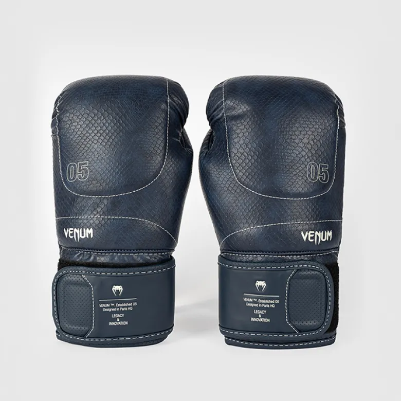Venum Impact Evo Scales Boxing Gloves Midnight Blue, 10 oz