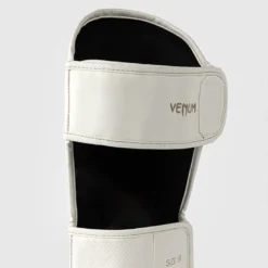 Venum Impact Evo Scales Shinguards Ivory