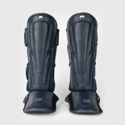 Venum Impact Evo Scales Shinguards Midnight Blue