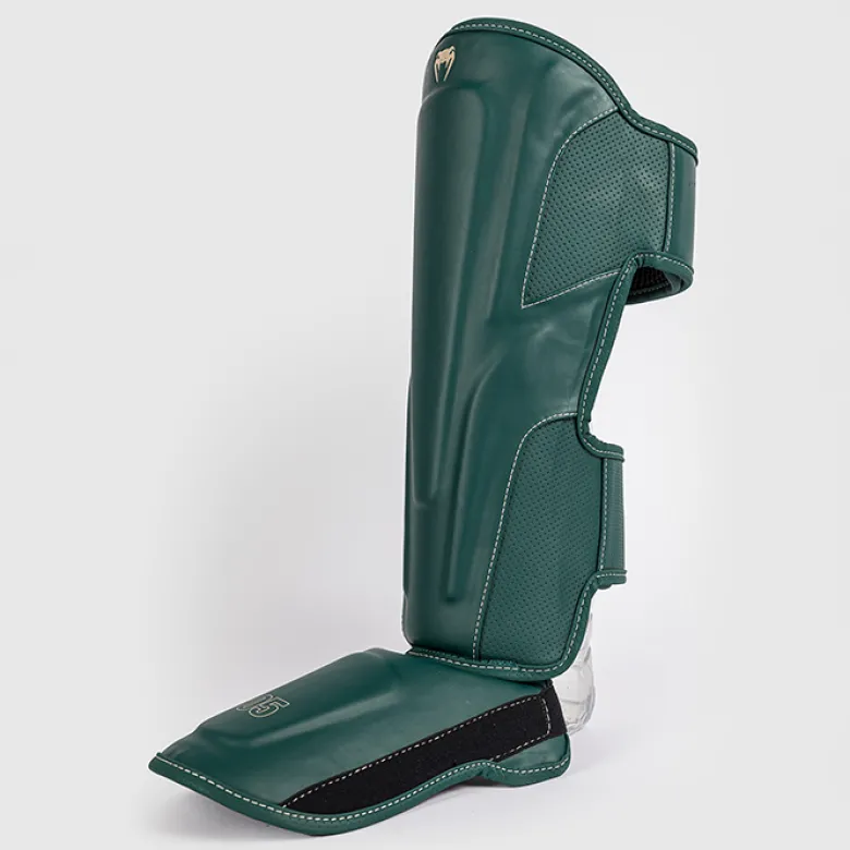 Venum Impact Evo Shinguards Esmerald Green