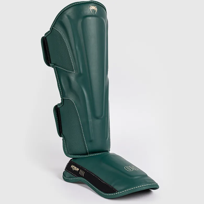Venum Impact Evo Shinguards Esmerald Green
