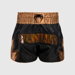 Venum Inferno Muay Thai Shorts Black/Bronze