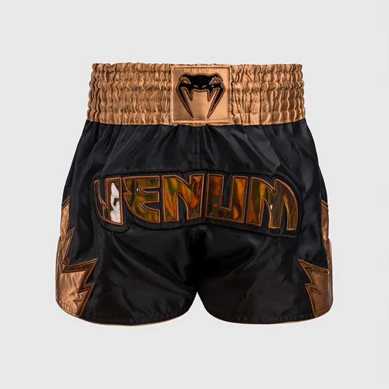 Venum Inferno Muay Thai Shorts Black/Bronze
