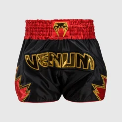 Venum Inferno Muay Thai Shorts Black/Gold/Red