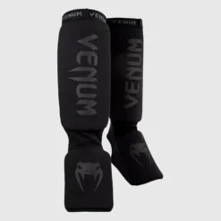 Venum Kontact Shinguards Black/Black
