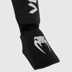 Venum Kontact Shin Guards Black/Silver