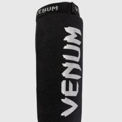 Venum Kontact Shin Guards Black/Silver