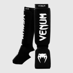 Venum Kontact Shinguards Black