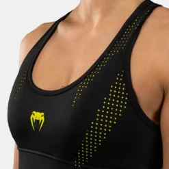Venum Lazer Women's Sport Bra Black/Yellow