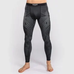 Venum Midnight Fury Spats Black/Grey/Silver