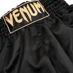 Venum Muay Thai Shorts Classic, Black/Gold