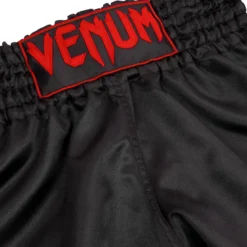 Venum Muay Thai Shorts Classic, Black/Red