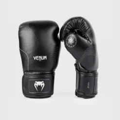 Venum Nexus Boxing Gloves Black/Silver, 10oz
