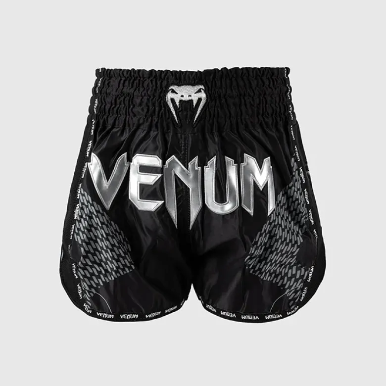 Venum Nexus Muay Thai Shorts Black/Silver