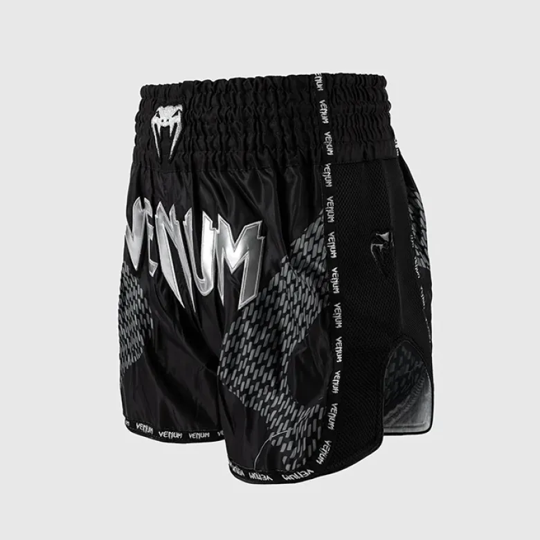Venum Nexus Muay Thai Shorts Black/Silver