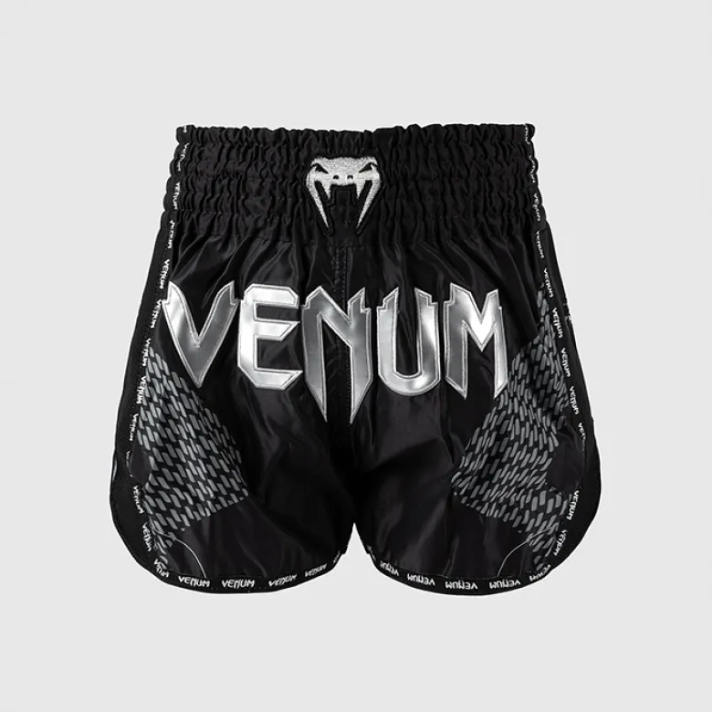 Venum Nexus Muay Thai Shorts Black/Silver