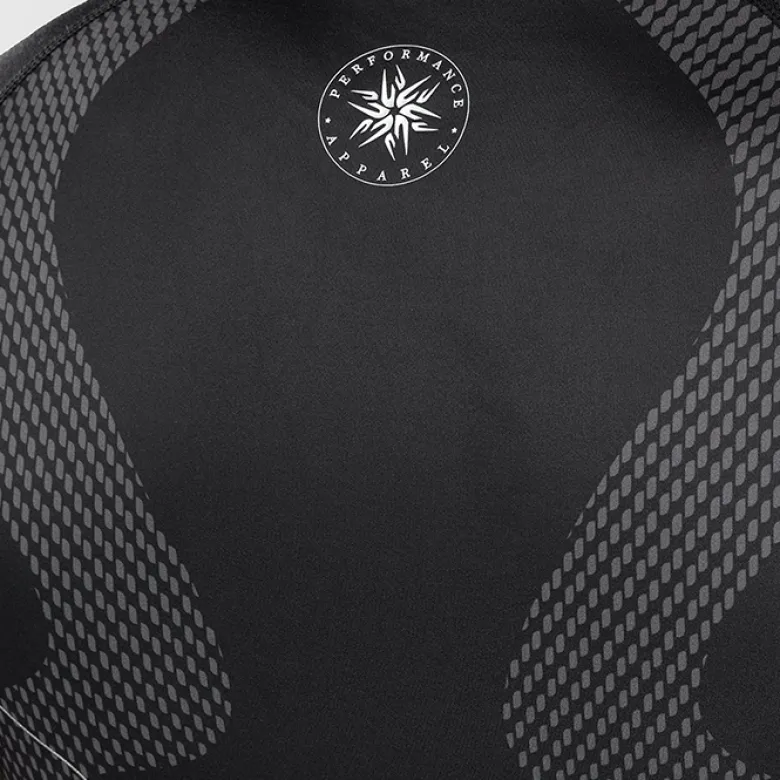 Venum Nexus Rashguards Short Sleeves Black/Silver