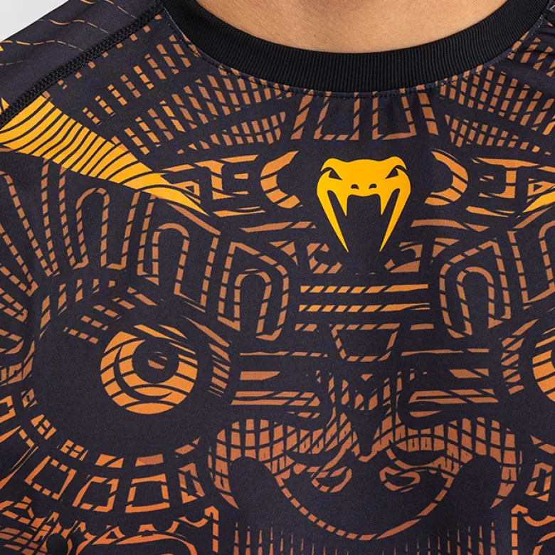 Venum Quetzal Fury Dry Tech T-shirt Black/Fury Red/Tangerine