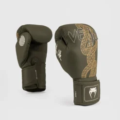 Venum Serpenti Boxing Gloves Kaki/Bronze/Ivory, 10oz