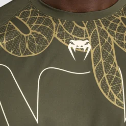 Venum Serpenti Dry Tech T-shirt Kaki/Bronze/Ivory