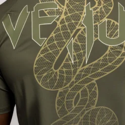 Venum Serpenti Dry Tech T-shirt Kaki/Bronze/Ivory