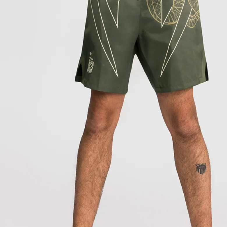 Venum Serpenti Fightshorts Kaki/Bronze/Ivory