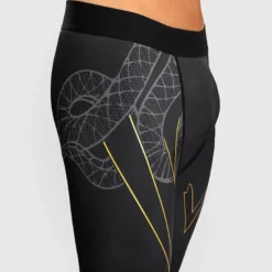 Venum Serpenti Spats Black/Silver/Gold