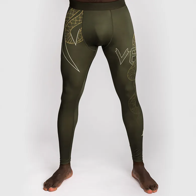 Venum Serpenti Spats Kaki/Bronze/Ivory