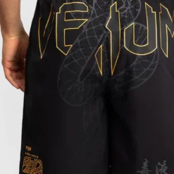 Venum Serpenti Training Shorts Black/Silver/Gold