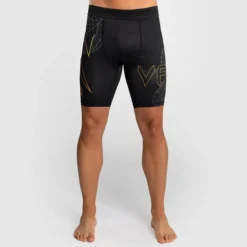 Venum Serpenti Vale Tudo Shorts Black/Silver/Gold