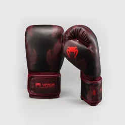 Venum Spectre Boxing Gloves Black/Red, 10oz
