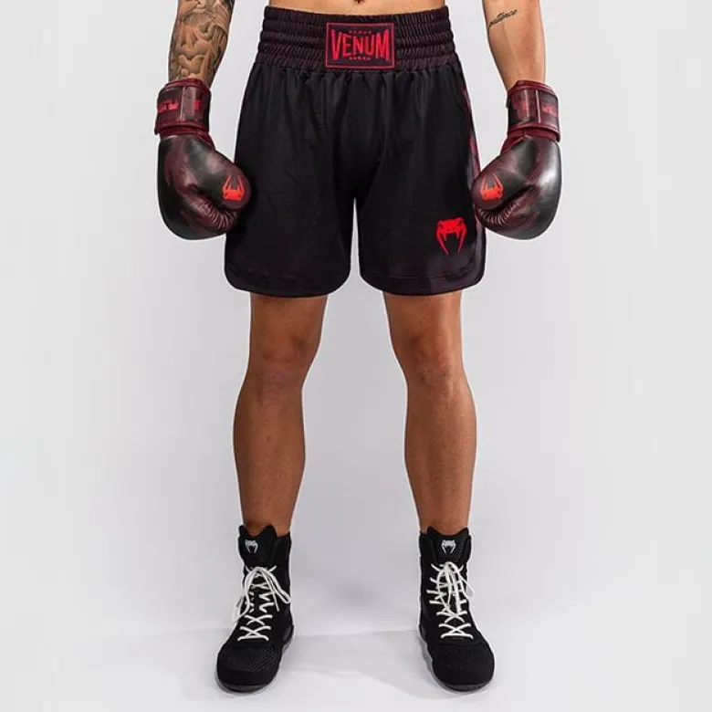 Venum Spectre Boxing Shorts Black/Red