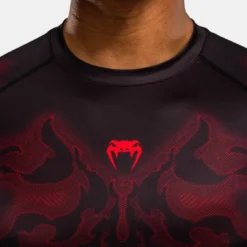 Venum Spectre Short Sleeves Rashguards Black/Red