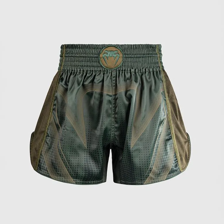 Venum Stealth Muay Thai Shorts Khaki/Dark Green