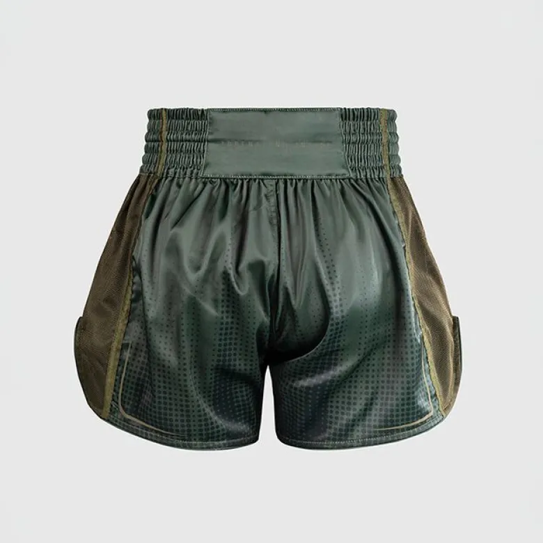 Venum Stealth Muay Thai Shorts Khaki/Dark Green