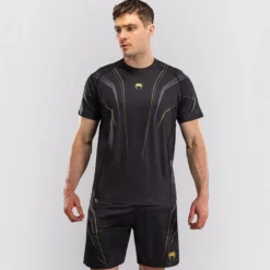 Venum Streamline Dry Tech T-shirt Black/Gold