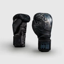 Venum Thunder Dragon Boxing Gloves Black/Grey/Copper, 10oz